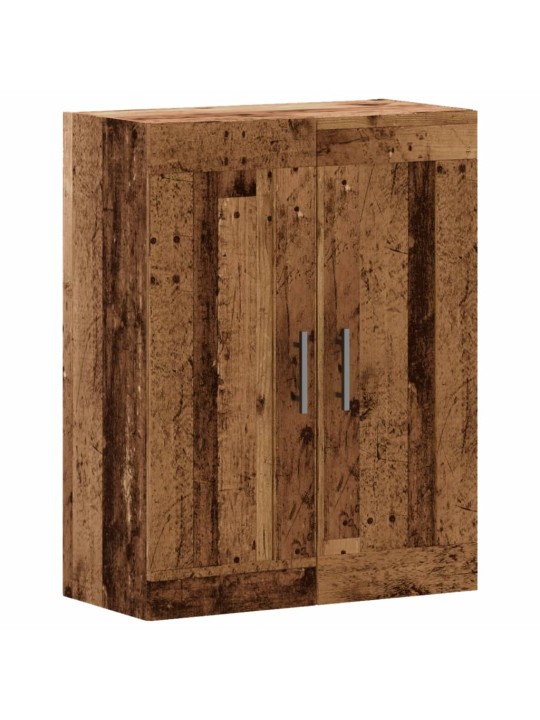 Nástěnná skříňka old wood 69,5 x 34 x 90 cm kompozitní dřevo