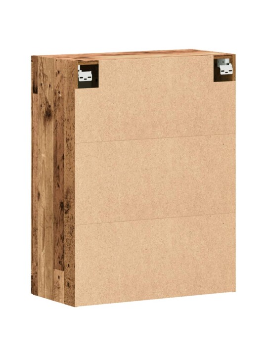 Nástěnná skříňka old wood 69,5 x 34 x 90 cm kompozitní dřevo