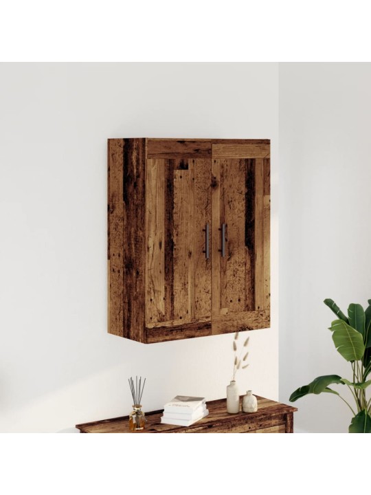 Nástěnná skříňka old wood 69,5 x 34 x 90 cm kompozitní dřevo