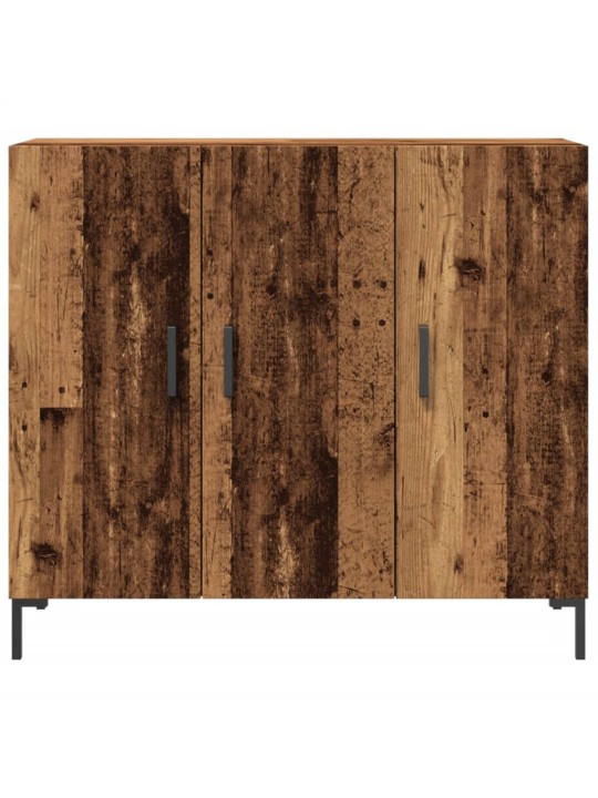 Příborník old wood 90 x 34 x 80 cm kompozitní dřevo