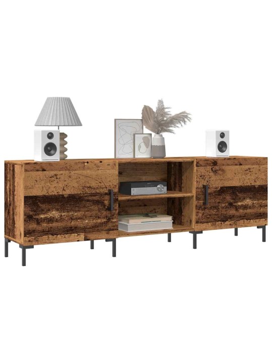 Tv skříňka old wood 150 x 30 x 50 cm kompozitní dřevo