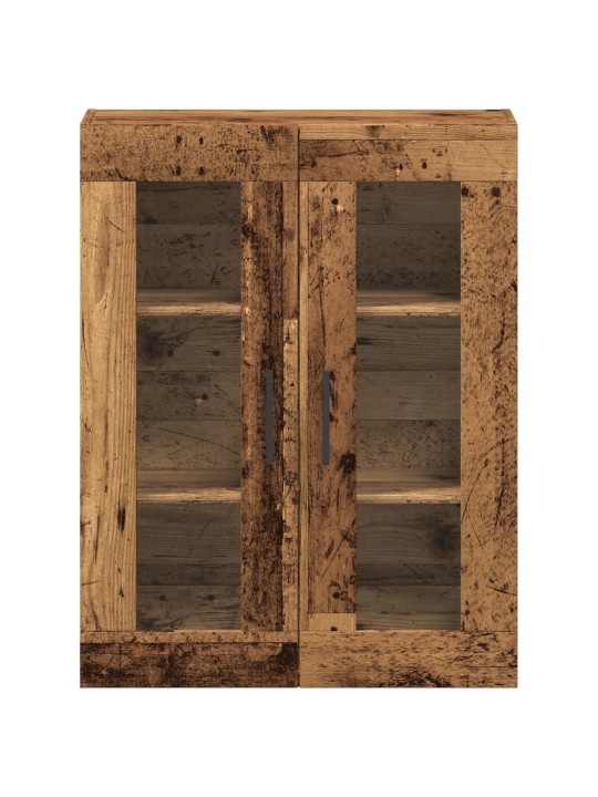 Příborník old wood 69,5 x 34 x 90 cm kompozitní dřevo