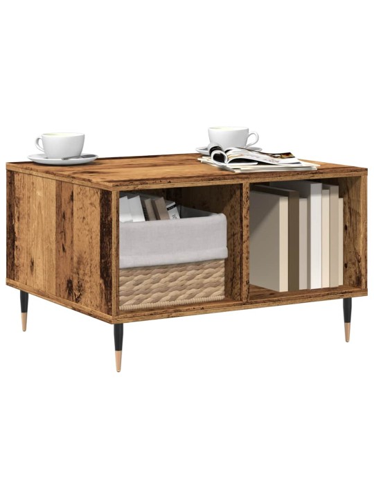 Konferenční stolek old wood 60 x 50 x 36,5 cm kompozitní dřevo