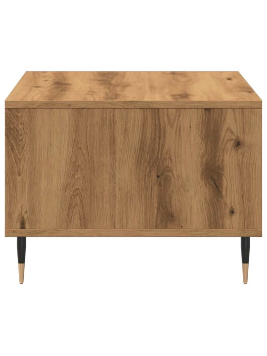 Konferenční stolek dub artisan 60x50x36,5 cm kompozitní dřevo