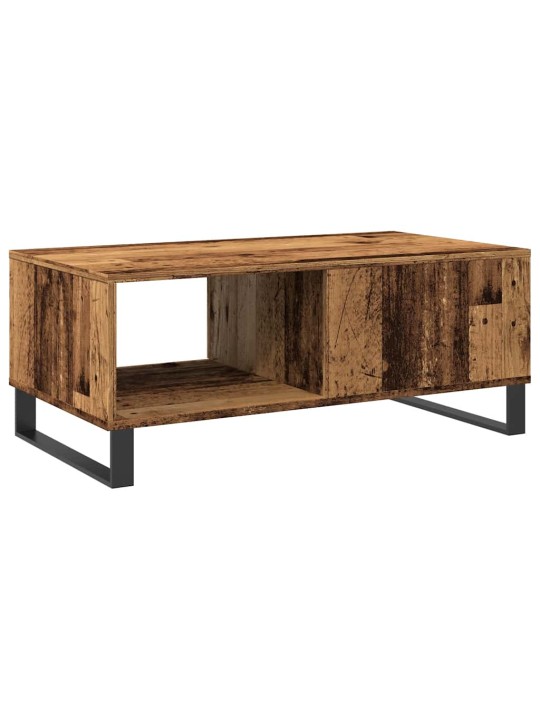 Konferenční stolek old wood 90x50x36,5 cm kompozitní dřevo
