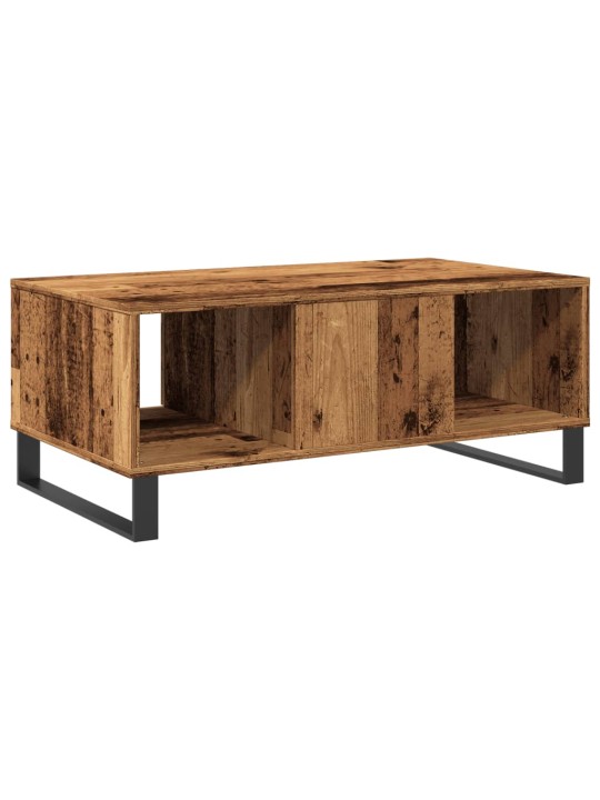 Konferenční stolek old wood 90x50x36,5 cm kompozitní dřevo