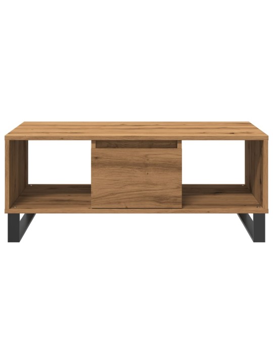 Konferenční stolek dub artisan 90x50x36,5 cm kompozitní dřevo