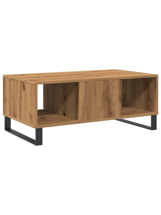 Konferenční stolek dub artisan 90x50x36,5 cm kompozitní dřevo