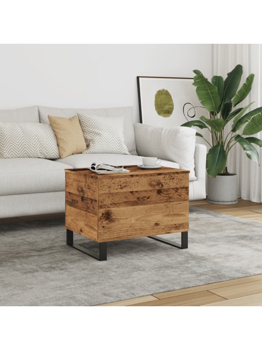 Konferenční stolek old wood 60 x 44,5 x 45 cm kompozitní dřevo