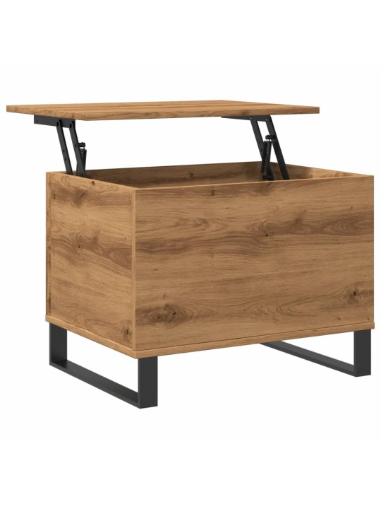 Konferenční stolek dub artisan 60x44,5x45 cm kompozitní dřevo
