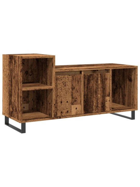 TV skříňka old wood 100 x 35 x 55 cm kompozitní dřevo