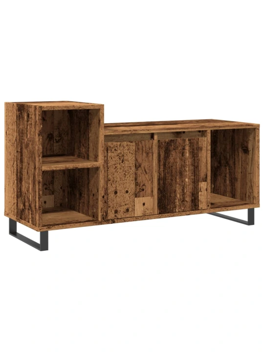 TV skříňka old wood 100 x 35 x 55 cm kompozitní dřevo