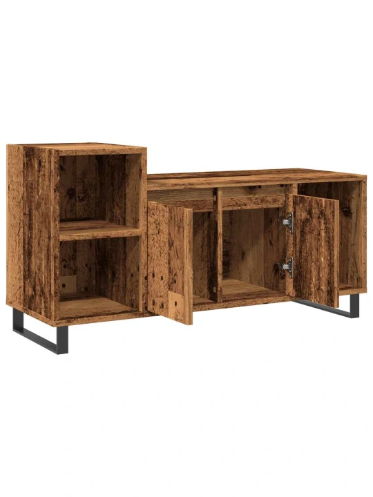 TV skříňka old wood 100 x 35 x 55 cm kompozitní dřevo