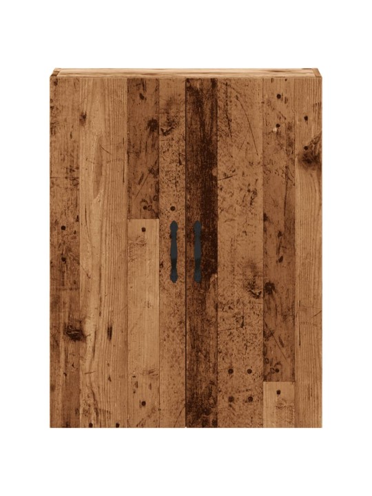 Nástěnná skříňka old wood 69,5 x 34 x 90 cm kompozitní dřevo