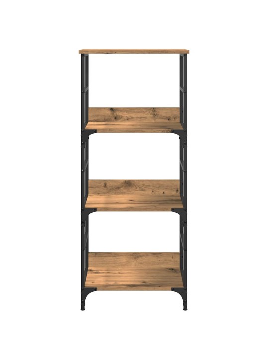 Knihovna dub artisan 50 x 33 x 117,5 cm kompozitní dřevo