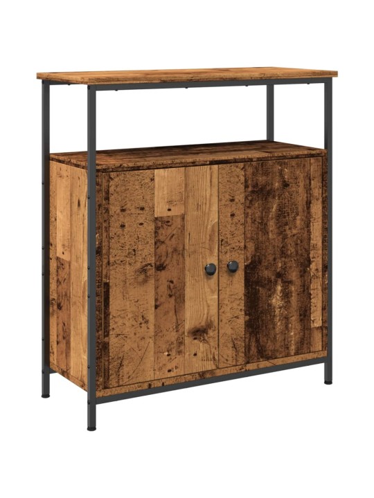 Příborník old wood 70 x 30 x 80 cm kompozitní dřevo