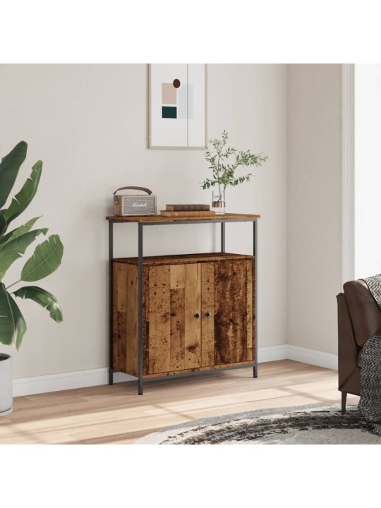 Příborník old wood 70 x 30 x 80 cm kompozitní dřevo