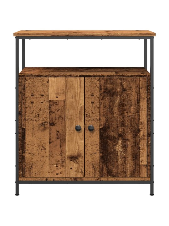 Příborník old wood 70 x 30 x 80 cm kompozitní dřevo
