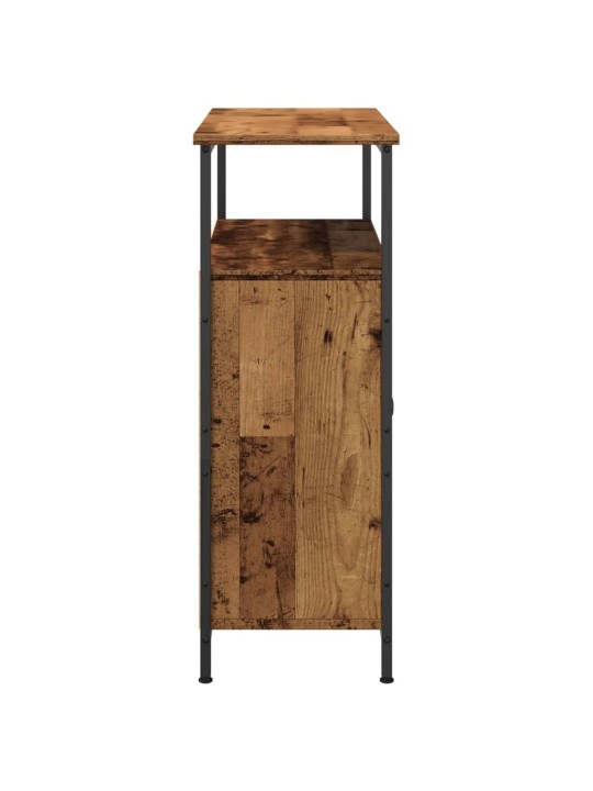Příborník old wood 70 x 30 x 80 cm kompozitní dřevo