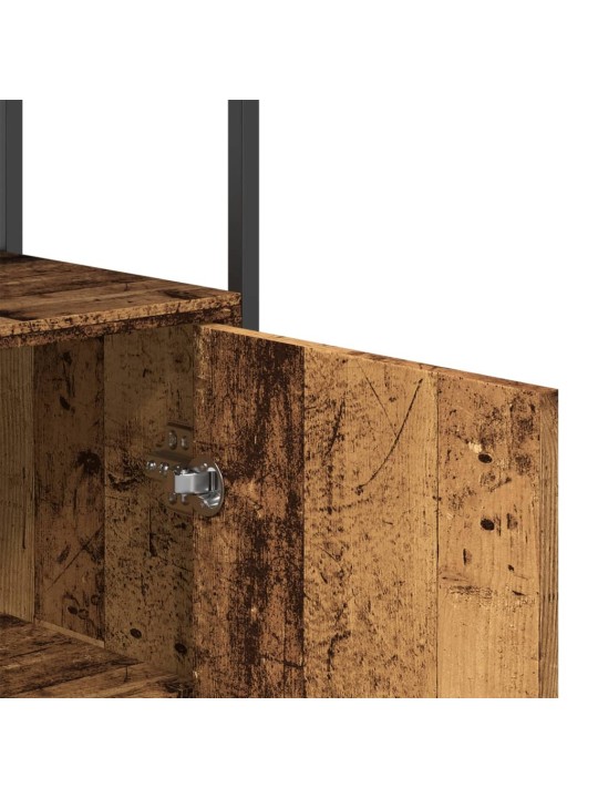 Příborník old wood 70 x 30 x 80 cm kompozitní dřevo