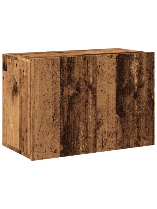 TV skříňka nástěnná old wood 60 x 30 x 41 cm