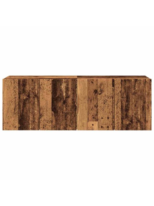 Tv skříňky nástěnné 2 ks old wood 60 x 30 x 41 cm