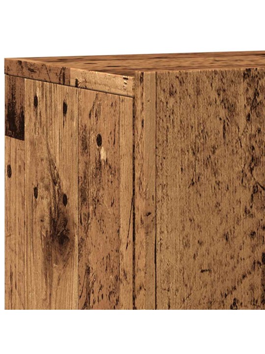 Tv skříňky nástěnné 2 ks old wood 60 x 30 x 41 cm