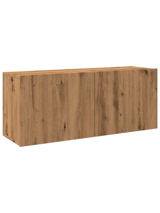TV skříňka nástěnná dub artisan 100 x 30 x 41 cm