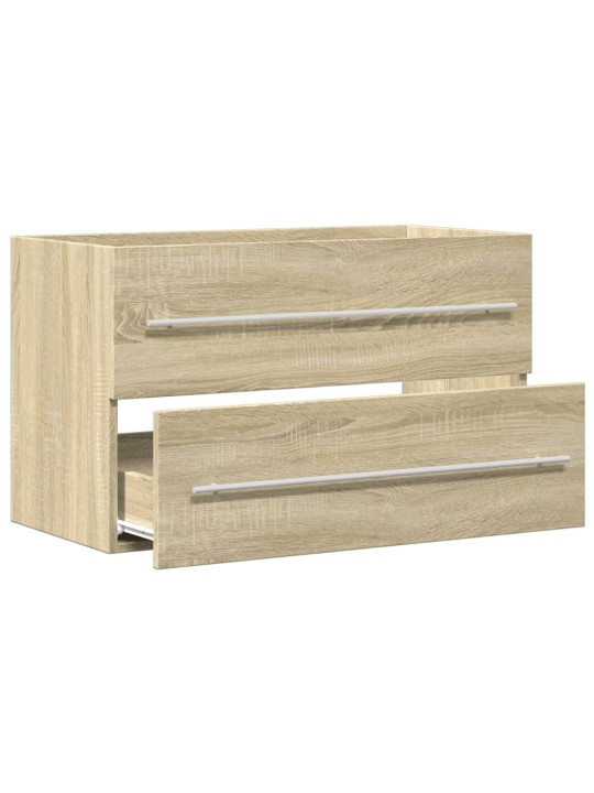 Skříňka pod umyvadlo old wood 80 x 38,5 x 48 cm dřevotříska