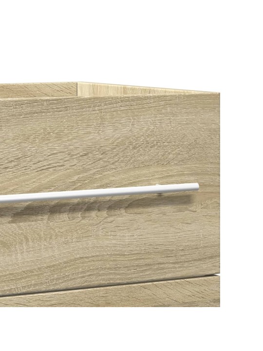 Skříňka pod umyvadlo old wood 80 x 38,5 x 48 cm dřevotříska