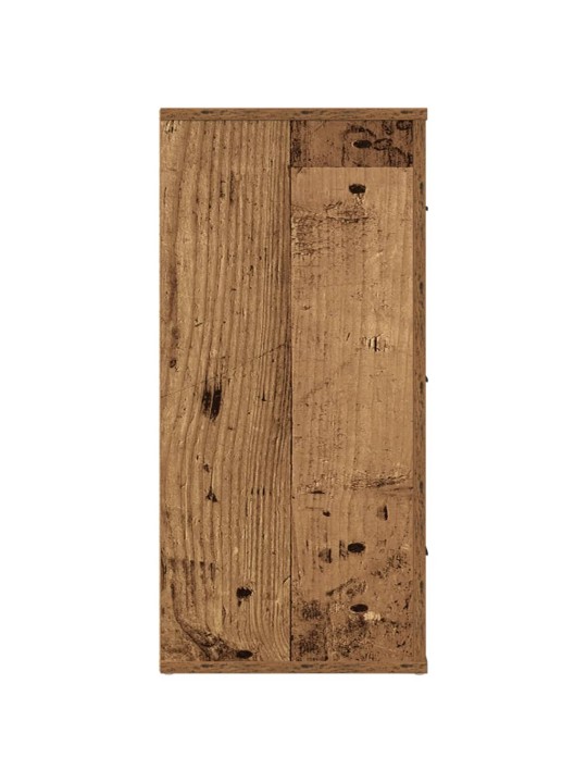 Příborník old wood 80x33x70 cm kompozitní dřevo