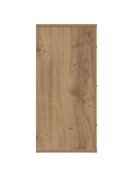 Příborník dub artisan 80 x 33 x 70 cm kompozitní dřevo