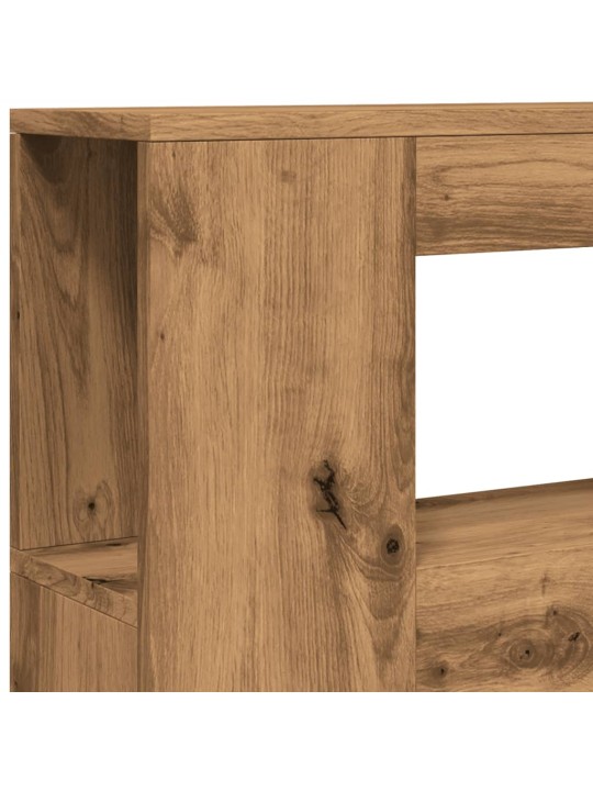 Čelo postele LED dub artisan 100x18,5x103,5 cm kompozitní dřevo