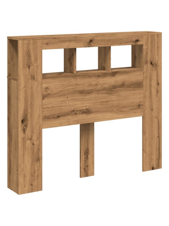 Čelo postele led dub artisan 120x18,5x103,5 cm kompozitní dřevo