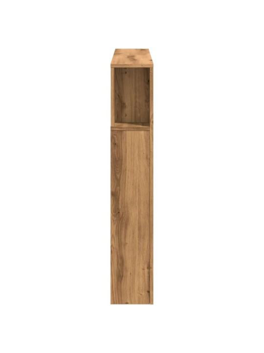 Čelo postele led dub artisan 120x18,5x103,5 cm kompozitní dřevo
