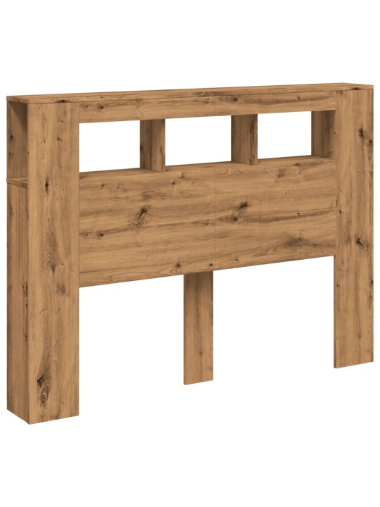 Čelo postele led dub artisan 140x18,5x103,5 cm kompozitní dřevo