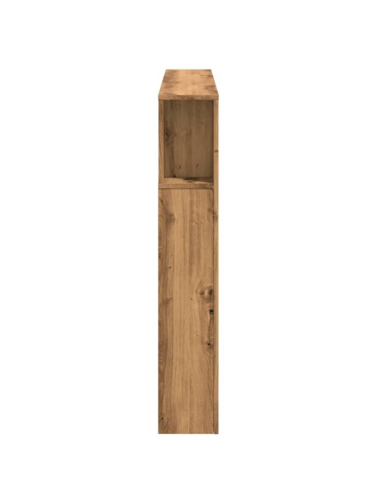Čelo postele led dub artisan 140x18,5x103,5 cm kompozitní dřevo