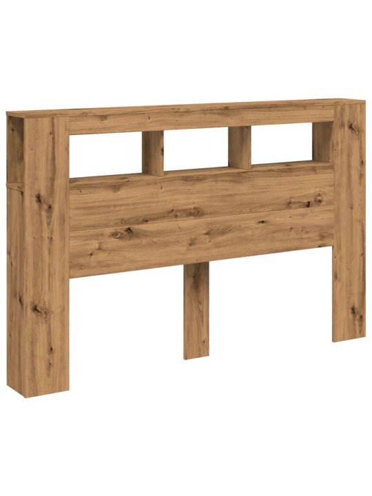 Čelo postele led dub artisan 160x18,5x103,5 cm kompozitní dřevo