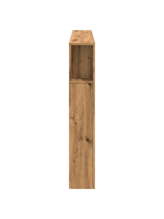 Čelo postele led dub artisan 160x18,5x103,5 cm kompozitní dřevo