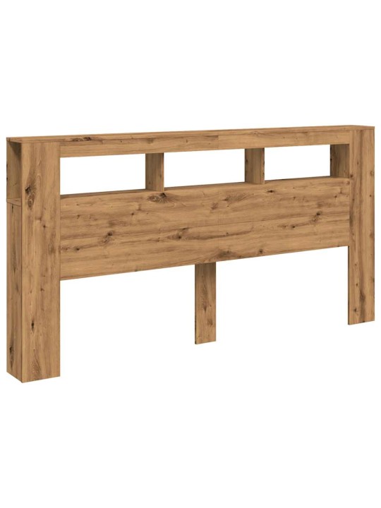 Čelo postele led dub artisan 200x18,5x103,5 cm kompozitní dřevo