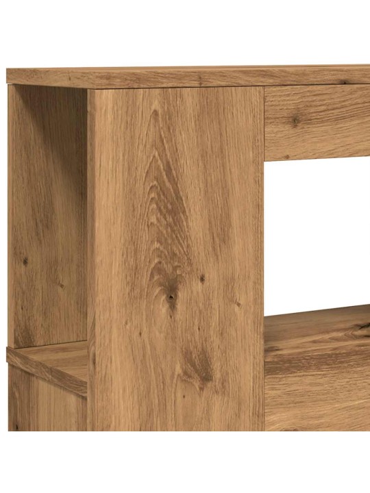Čelo postele led dub artisan 200x18,5x103,5 cm kompozitní dřevo