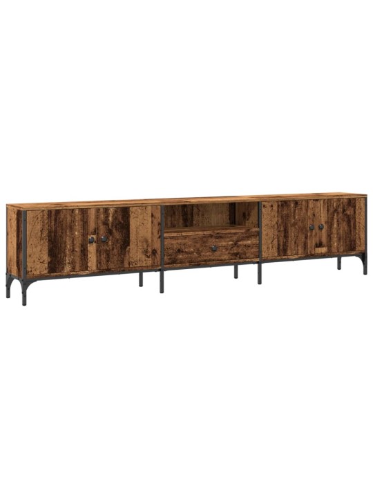TV skříňka se zásuvkou old wood 200x25x44 cm kompozitní dřevo