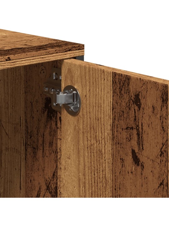 TV skříňka se zásuvkou old wood 200x25x44 cm kompozitní dřevo
