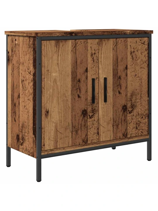 Skříňka pod umyvadlo old wood 60 x 30 x 60 cm kompozitní dřevo