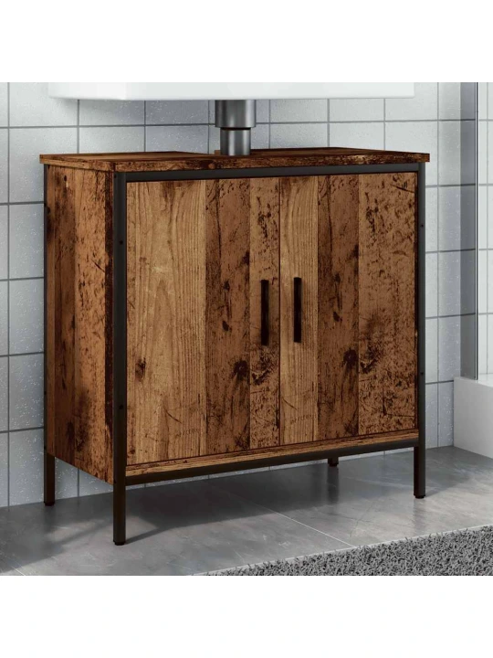 Skříňka pod umyvadlo old wood 60 x 30 x 60 cm kompozitní dřevo