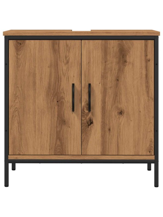 Skříňka pod umyvadlo dub artisan 60x30x60 cm kompozitní dřevo