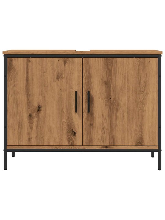 Skříňka pod umyvadlo dub artisan 80x30x60 cm kompozitní dřevo