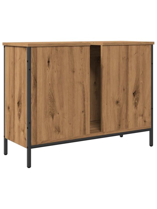 Skříňka pod umyvadlo dub artisan 80x30x60 cm kompozitní dřevo
