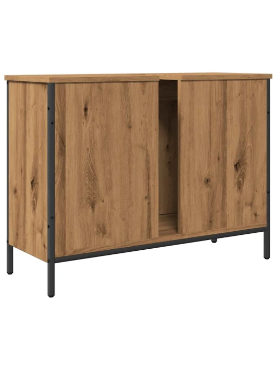 Skříňka pod umyvadlo dub artisan 80x30x60 cm kompozitní dřevo