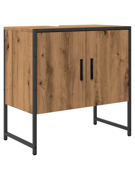 Koupelnová skříňka pod umyvadlo dub artisan 60x33x60cm kompozit